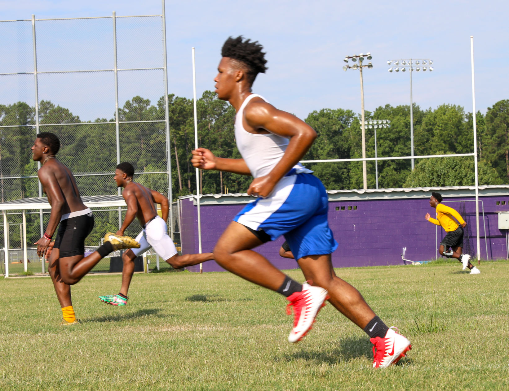 Wilson football workouts